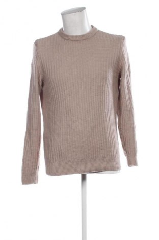 Herrenpullover Defacto, Größe M, Farbe Ecru, Preis 10,99 €