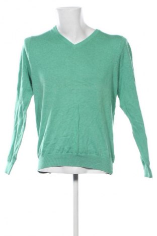 Herrenpullover Dressmann, Größe L, Farbe Grün, Preis € 11,99