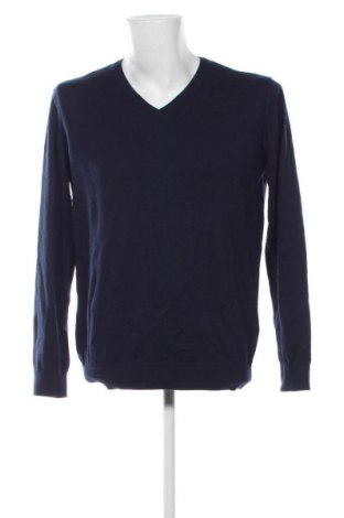 Pulover de bărbați FC Bayern Munchen, Mărime L, Culoare Albastru, Preț 110,99 Lei