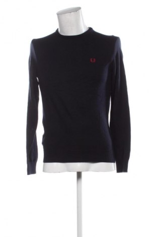 Мъжки пуловер Fred Perry, Размер S, Цвят Син, Цена 74,99 лв.