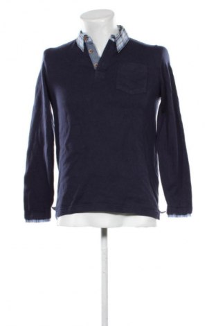 Herrenpullover Henson & Henson, Größe M, Farbe Blau, Preis 15,99 €