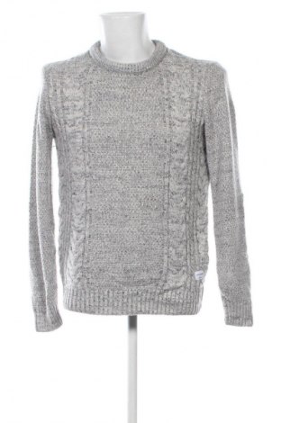 Herrenpullover Jack & Jones, Größe M, Farbe Grau, Preis 15,99 €