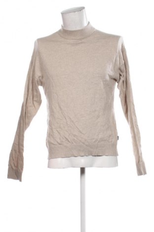 Pulover de bărbați Jack & Jones, Mărime M, Culoare Bej, Preț 60,99 Lei