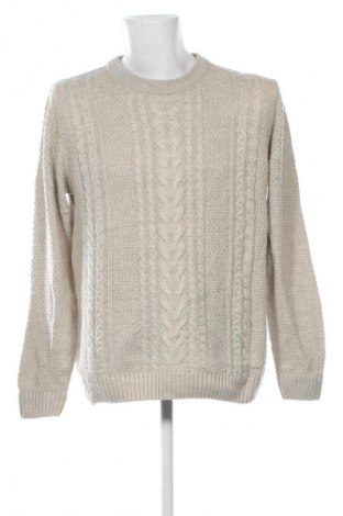 Herrenpullover Jack & Jones, Größe L, Farbe Beige, Preis 14,99 €