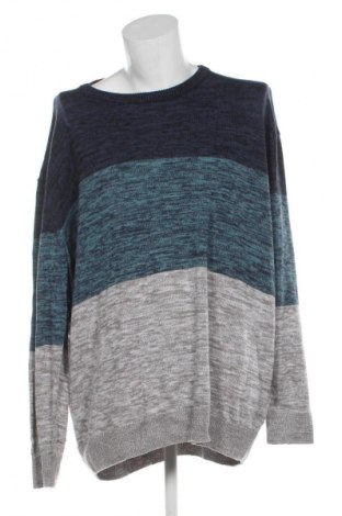 Ανδρικό πουλόβερ Man's World, Μέγεθος 4XL, Χρώμα Πολύχρωμο, Τιμή 34,99 €