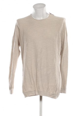 Herrenpullover No Excess, Größe XXL, Farbe Beige, Preis € 4,99