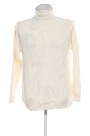 Herrenpullover Pull&Bear, Größe L, Farbe Weiß, Preis 12,99 €
