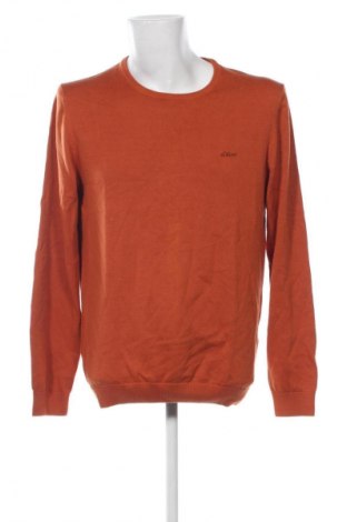 Herrenpullover S.Oliver, Größe L, Farbe Orange, Preis 14,99 €