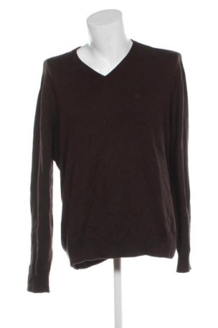 Herrenpullover Tom Tailor, Größe XXL, Farbe Braun, Preis 16,99 €