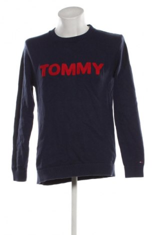 Мъжки пуловер Tommy Hilfiger, Размер M, Цвят Син, Цена 89,99 лв.
