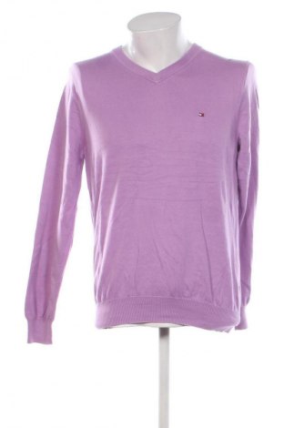 Herrenpullover Tommy Hilfiger, Größe L, Farbe Lila, Preis 66,99 €