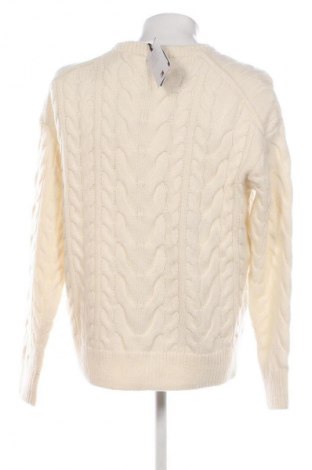 Herrenpullover Tommy Hilfiger, Größe M, Farbe Ecru, Preis 144,99 €