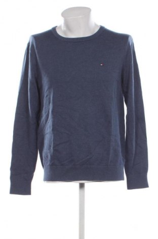 Herrenpullover Tommy Hilfiger, Größe M, Farbe Blau, Preis 112,99 €