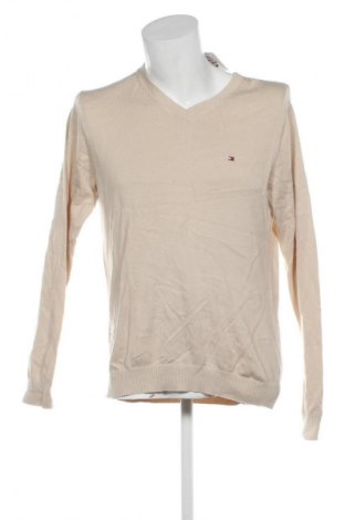 Pulover de bărbați Tommy Hilfiger, Mărime M, Culoare Bej, Preț 314,99 Lei