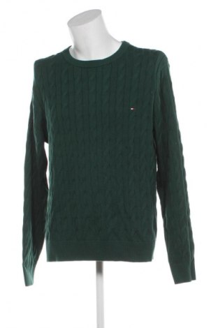 Herrenpullover Tommy Hilfiger, Größe XL, Farbe Grün, Preis 157,99 €