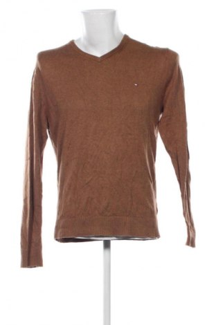 Herrenpullover Tommy Hilfiger, Größe L, Farbe Braun, Preis 62,99 €