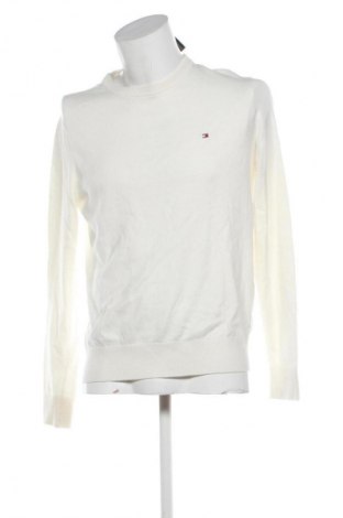 Herrenpullover Tommy Hilfiger, Größe M, Farbe Weiß, Preis 134,99 €