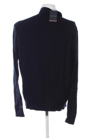 Męski sweter Tommy Hilfiger, Rozmiar XXL, Kolor Niebieski, Cena 412,99 zł