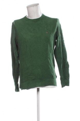 Pulover de bărbați Tommy Hilfiger, Mărime M, Culoare Verde, Preț 279,99 Lei
