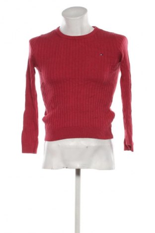 Herrenpullover Tommy Hilfiger, Größe M, Farbe Rot, Preis 44,99 €