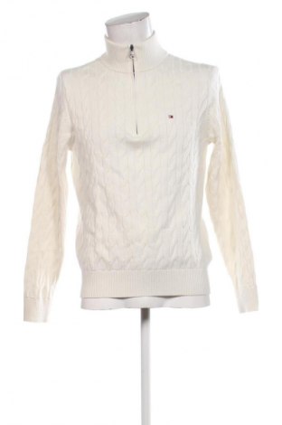 Ανδρικό πουλόβερ Tommy Hilfiger, Μέγεθος M, Χρώμα Εκρού, Τιμή 109,99 €