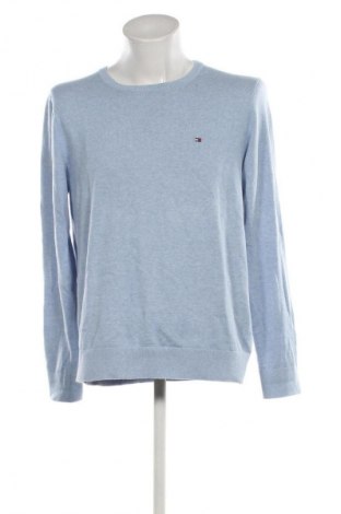 Herrenpullover Tommy Hilfiger, Größe L, Farbe Blau, Preis 50,99 €