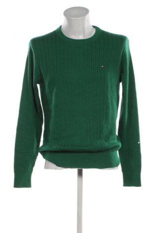 Ανδρικό πουλόβερ Tommy Hilfiger, Μέγεθος L, Χρώμα Πράσινο, Τιμή 87,99 €