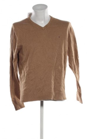 Herrenpullover Tommy Hilfiger, Größe XL, Farbe Beige, Preis 122,94 €