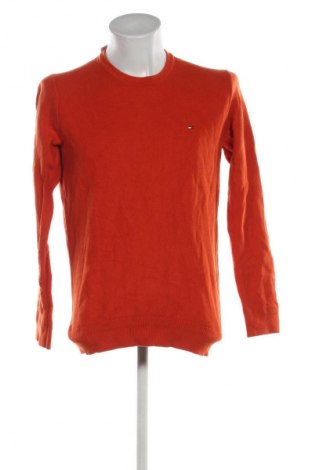 Herrenpullover Tommy Hilfiger, Größe L, Farbe Orange, Preis 51,99 €