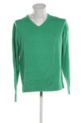 Pulover de bărbați Tommy Hilfiger, Mărime XXL, Culoare Verde, Preț 319,99 Lei