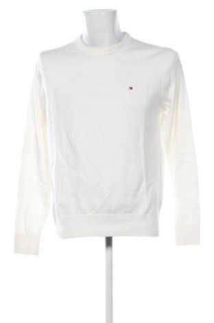 Herrenpullover Tommy Hilfiger, Größe L, Farbe Ecru, Preis 134,99 €