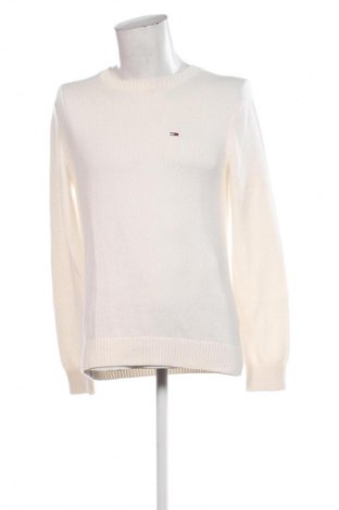 Herrenpullover Tommy Jeans, Größe S, Farbe Ecru, Preis € 65,99