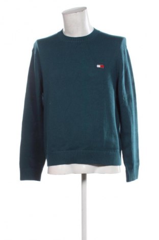 Herrenpullover Tommy Jeans, Größe S, Farbe Grün, Preis 71,99 €