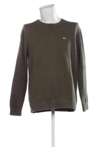 Herrenpullover Tommy Jeans, Größe XL, Farbe Grün, Preis 99,99 €