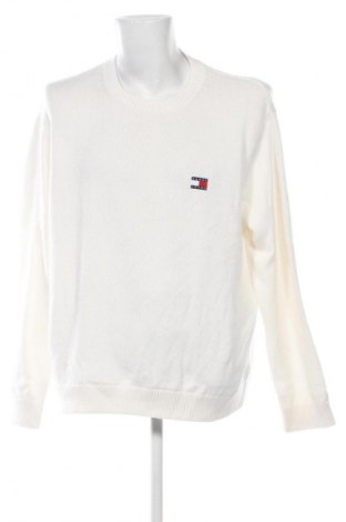 Herrenpullover Tommy Jeans, Größe XL, Farbe Ecru, Preis 65,99 €