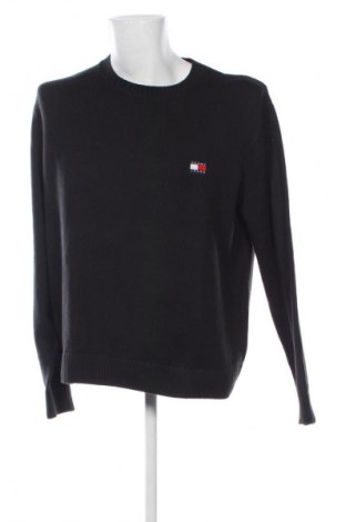 Herrenpullover Tommy Jeans, Größe L, Farbe Schwarz, Preis 71,99 €