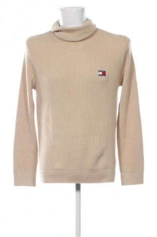 Ανδρικό πουλόβερ Tommy Jeans, Μέγεθος S, Χρώμα  Μπέζ, Τιμή 46,99 €