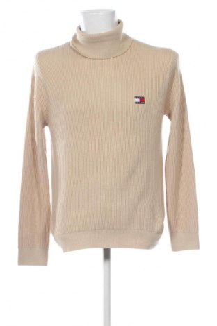 Herrenpullover Tommy Jeans, Größe M, Farbe Beige, Preis 122,99 €