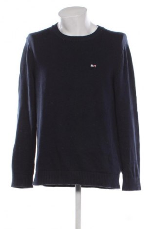 Ανδρικό πουλόβερ Tommy Jeans, Μέγεθος L, Χρώμα Μπλέ, Τιμή 37,99 €