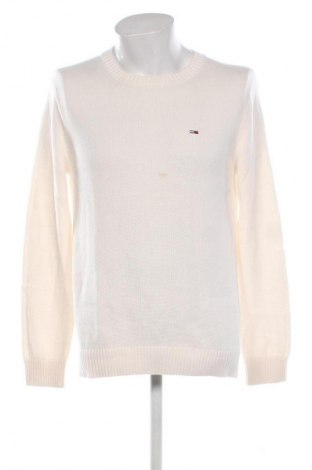 Herrenpullover Tommy Jeans, Größe M, Farbe Weiß, Preis € 60,99