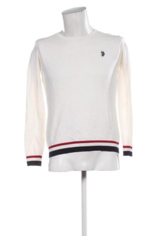 Herrenpullover U.S. Polo Assn., Größe L, Farbe Weiß, Preis € 23,99