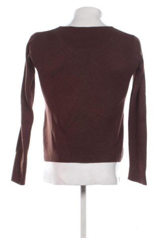 Herrenpullover Via, Größe S, Farbe Braun, Preis 4,99 €