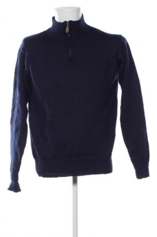 Pulover de bărbați WoolOvers, Mărime L, Culoare Albastru, Preț 108,99 Lei