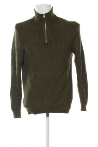 Pulover de bărbați Zara, Mărime M, Culoare Verde, Preț 62,99 Lei