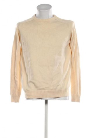 Pulover de bărbați Zara, Mărime S, Culoare Ecru, Preț 80,99 Lei