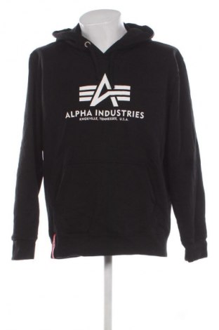 Herren Sweatshirt Alpha Industries, Größe L, Farbe Schwarz, Preis 48,99 €