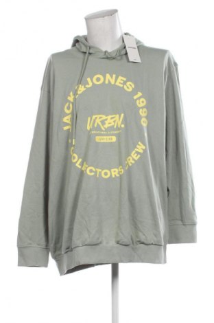 Hanorac de bărbați Jack & Jones, Mărime 5XL, Culoare Verde, Preț 207,99 Lei