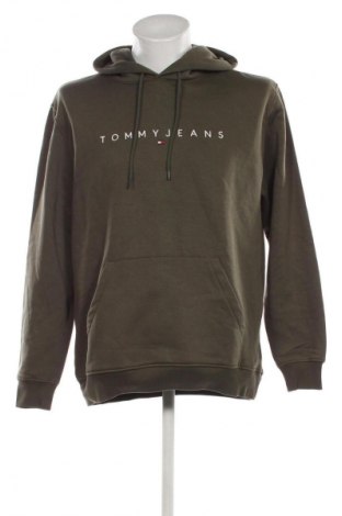 Herren Sweatshirt Tommy Jeans, Größe L, Farbe Grün, Preis 122,99 €