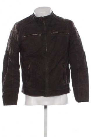 Herren Lederjacke Angelo Litrico, Größe M, Farbe Braun, Preis 29,99 €