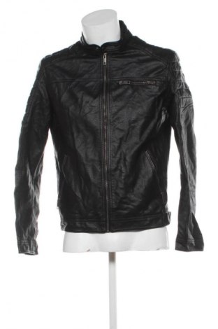 Pánska kožená bunda  Jack & Jones, Veľkosť L, Farba Čierna, Cena  34,95 €